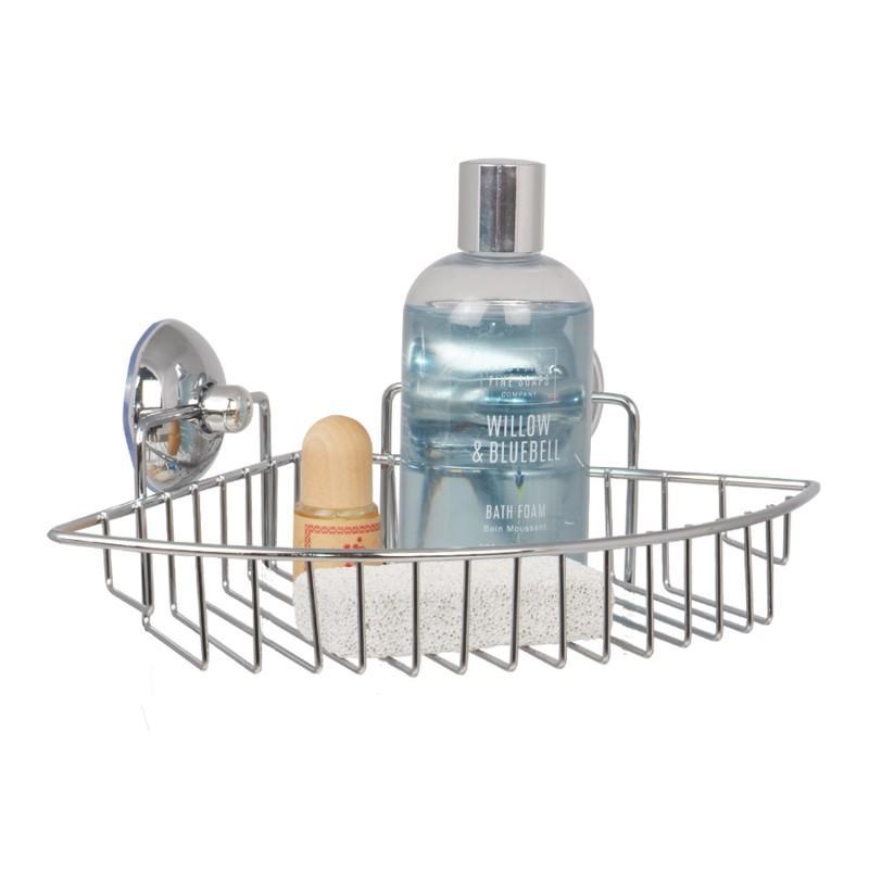 Koszyk półka pod prysznic narożna na przyssawkę - Yoka