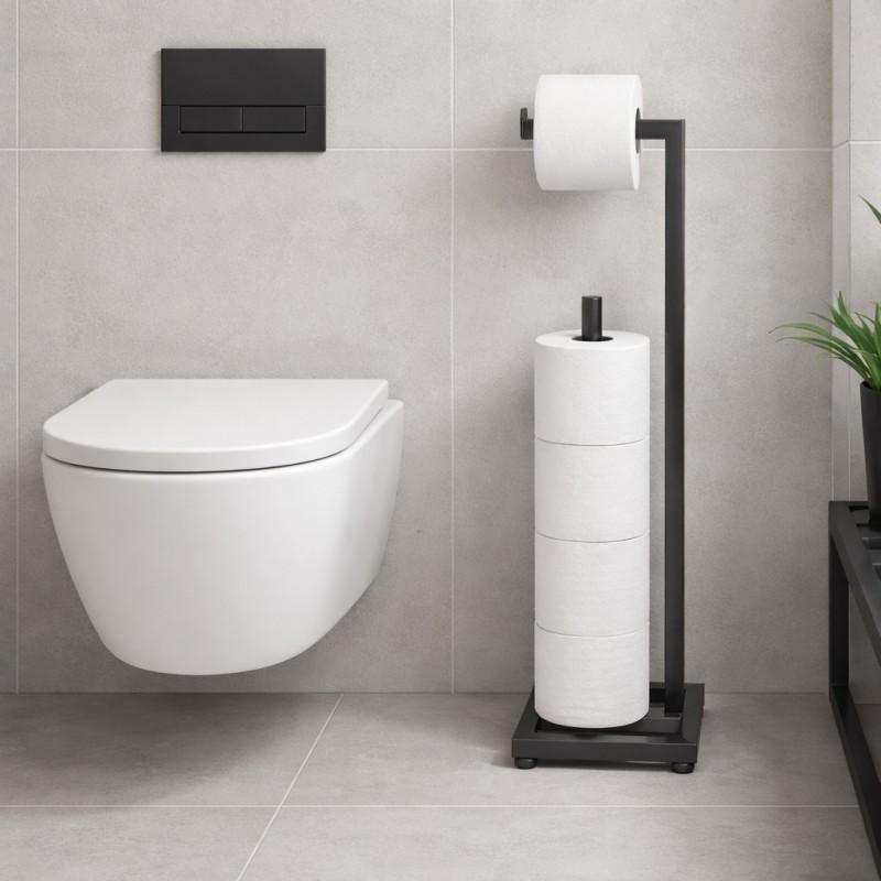 Stojak na papier toaletowy z zapasem wolnostojący Yoka Home
