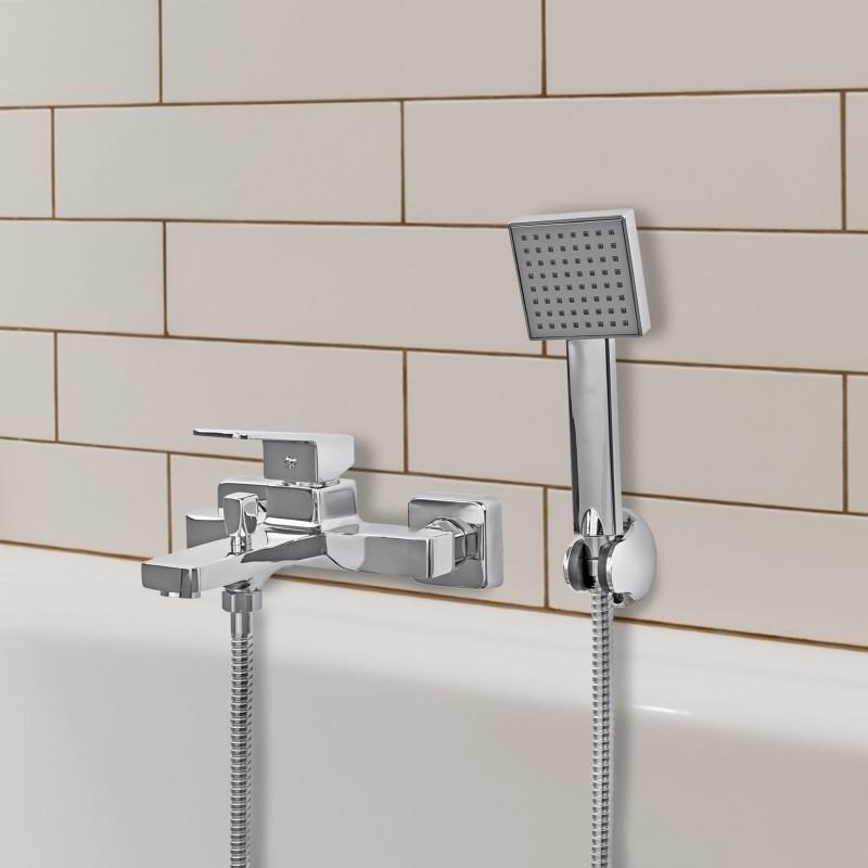 Bateria wannowo-prysznicowa mechaniczna chrom - OUTLET 30%