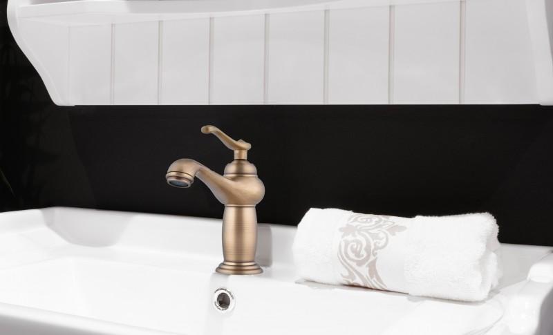Bateria umywalkowa retro złota MARENA OUTLET 30 % - Yoka