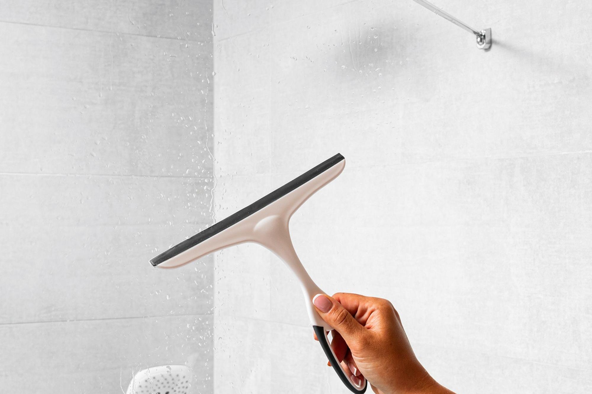 Ściągaczka do szyb okien gumowa silikon z uchwytem - Yoka